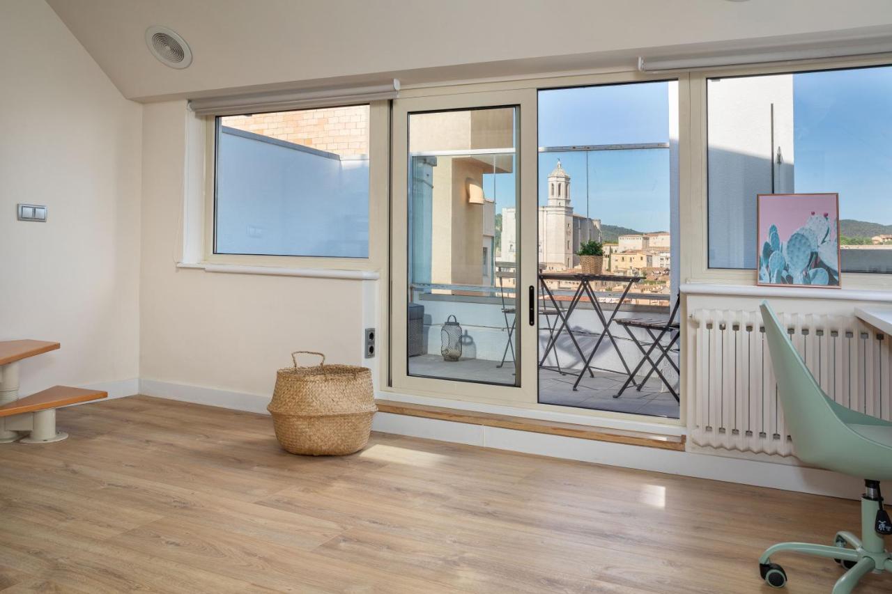 Ferienwohnung Flateli Penthouse Jaume I Gerona Exterior foto